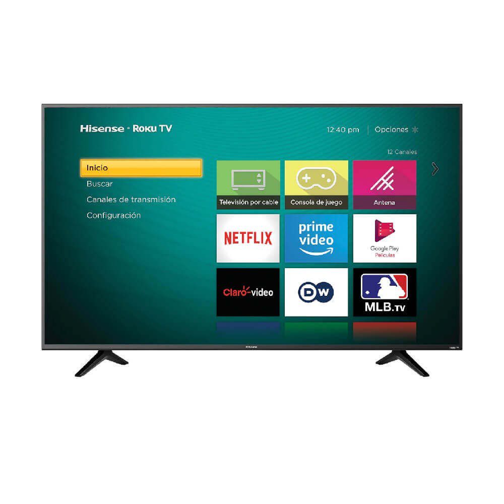Hisense - Pantalla LED de 55" 4K UHD Smart TV Smart 55R6000FM 55R6000FM