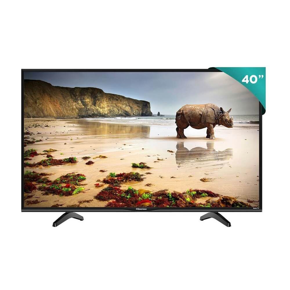 Hisense - Pantalla LED 40" FHD Roku 40H4000FM - Negro 40H4000FM