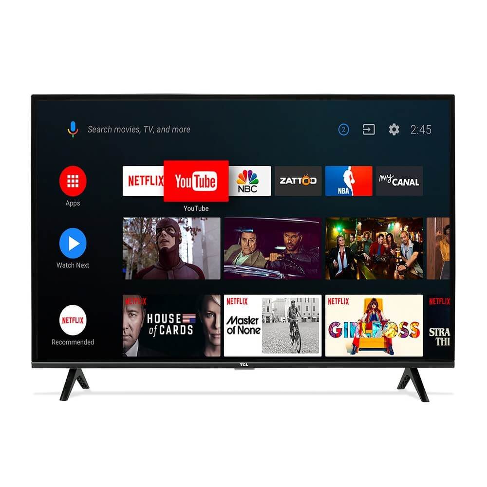 TCL - Pantalla de 40" FHD - Smart TV - Android TV 40A325