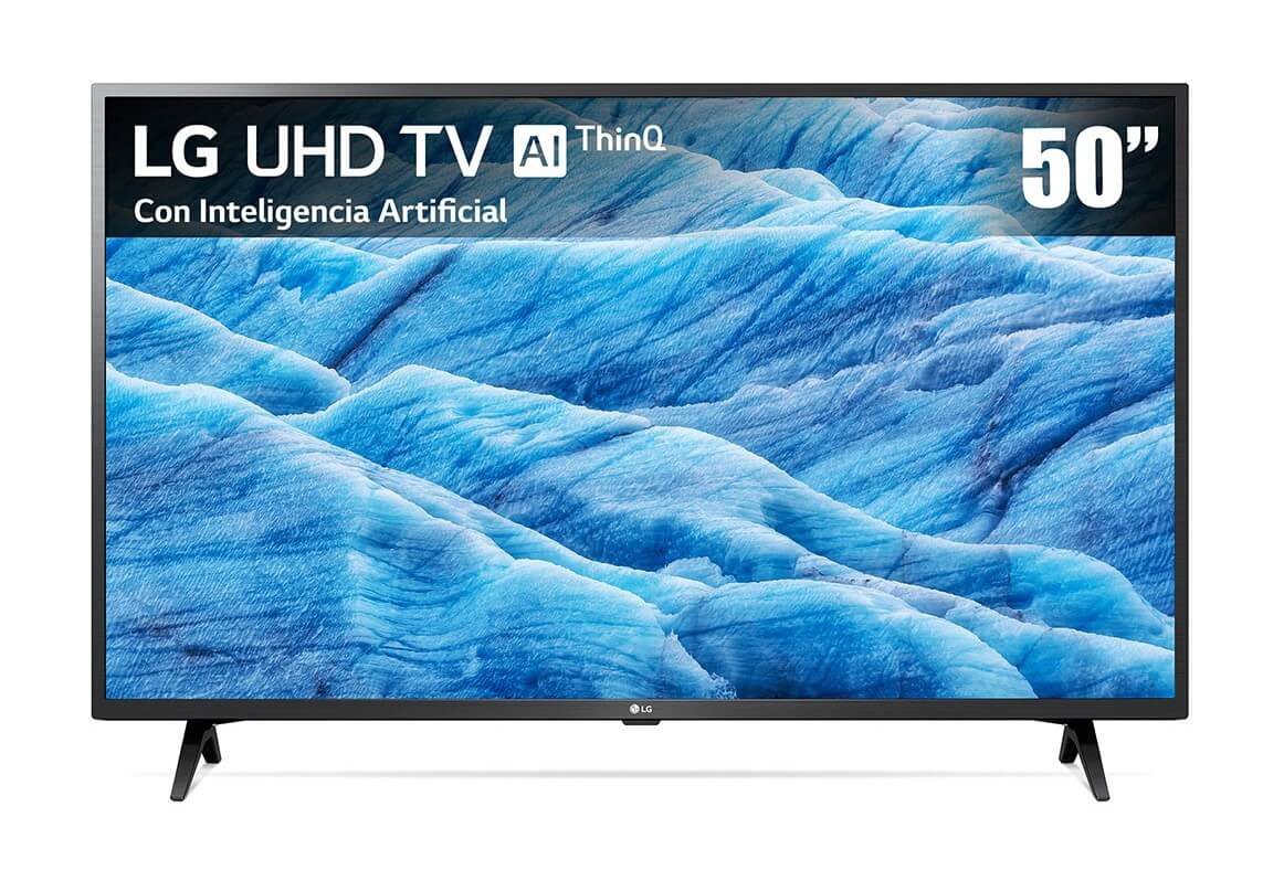 ¡Nuevo! LG - Pantalla 50" - UHD TV - AI ThinQ 4K - Smart TV  - 50UM7310PUA -Negro 50UM7310PUA