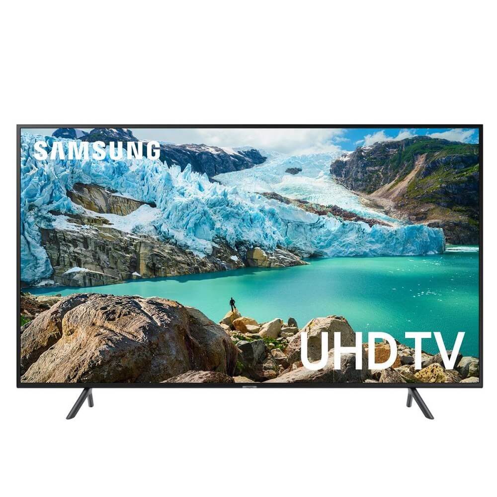 Samsung - Pantalla de 65" - Plana - Ultra HD 4K - HDR - Smart TV - UN65RU7100FXZ - Negro UN65RU7100FXZX