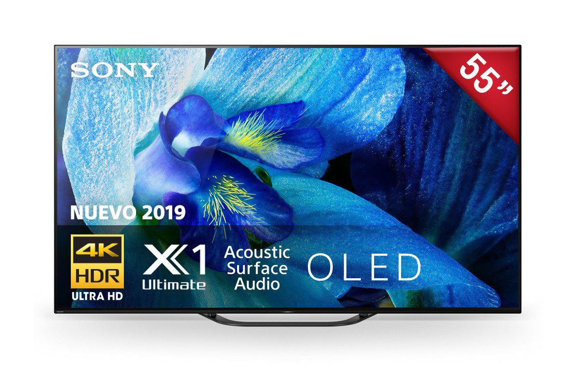 Sony - Pantalla OLED XBR-55A8G 55" 4K HDR - Procesador X1 - Xtreme Android TV - Negro XBR-55A8G