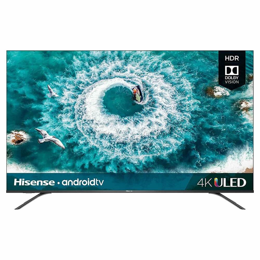Hisense - Pantalla de 55" - Plana - HD - Android Tv - 55h8f - Negro 55H8F