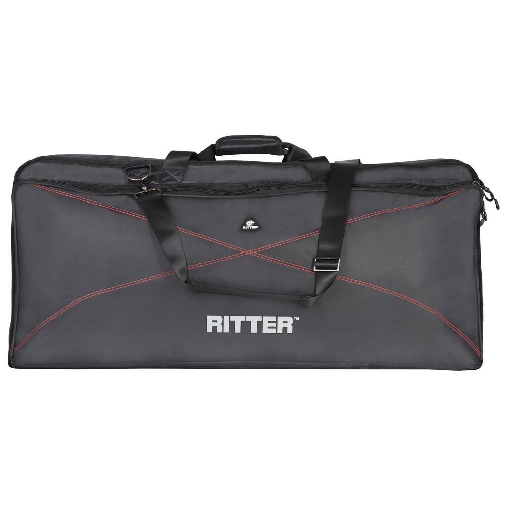 Ritter - Funda para Teclado Mediano RKP2-15/BRD  con asas resistentes - Repelente al agua- Negro RKP2-15/BRD