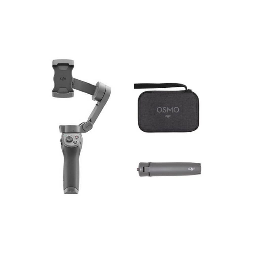 DJI - Kit de estabilizador de videos y fotografias - Osmo Mobile 3 - Gris 190000000000