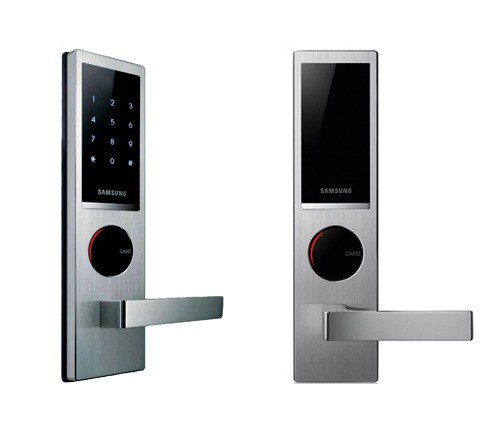 Samsung - Cerradura digital SHS-6020 - Negro con Gris 240006