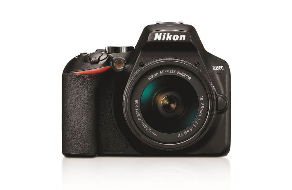 Nikon – Cámara DSLR 3500 18-55mm – Negro VBK550XU