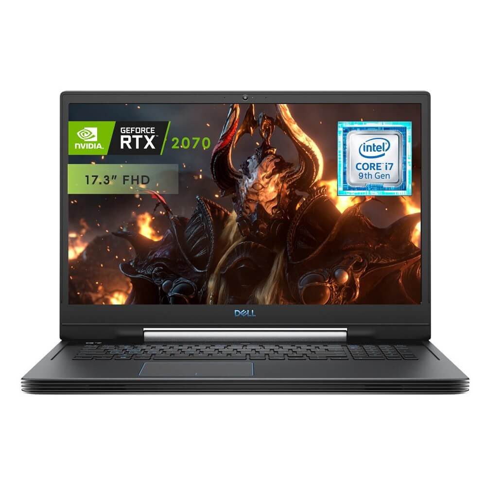 Dell - Laptop G7 7790 i7 2070 de 17.3"- NVIDIA GeForce RTX 2070- Core i7- Memoria 16GB- HDD 1TB+SSD 256GB - Negro G717VU_I7N161