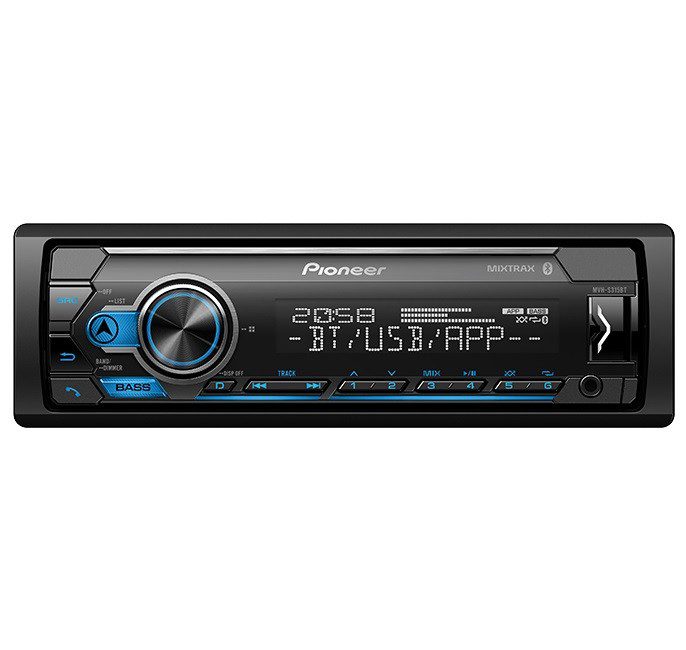 Pioneer - Autoestéreo MVH-S315BT - Negro MVH-S315BT
