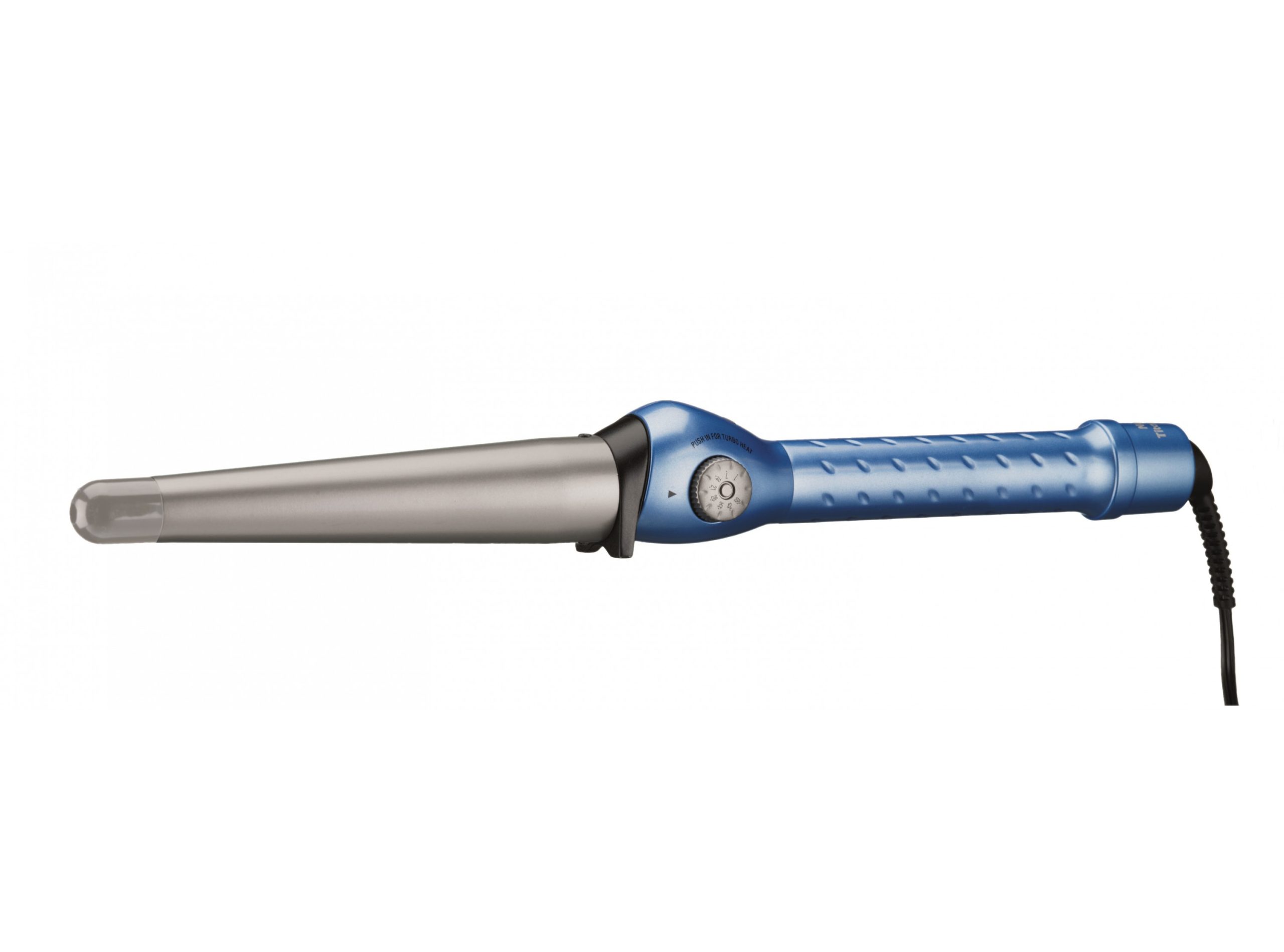 Babyliss - Ferro cónico de Nanotitanio - Azul/Gris BABNT125TBES