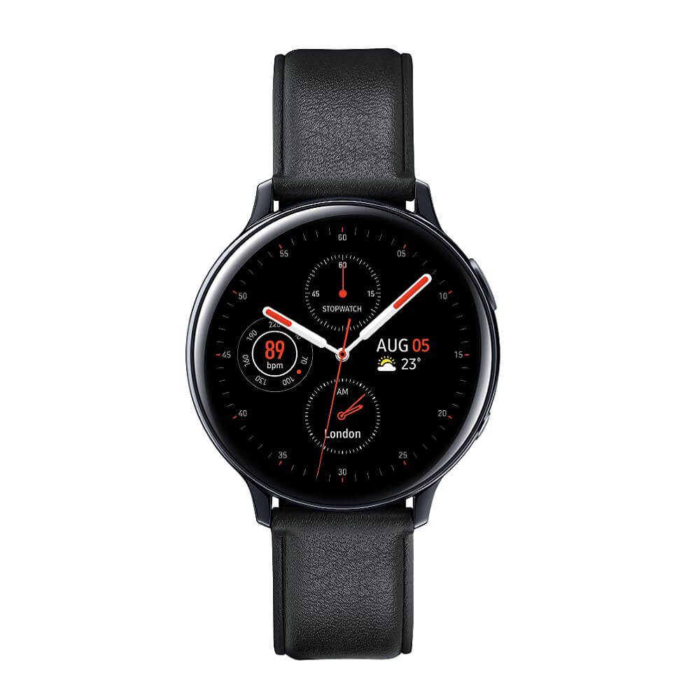 Samsung - Galaxy Watch Active 2 Acero Inoxidable 44 mm - Negro SM-R820NSKAMXO
