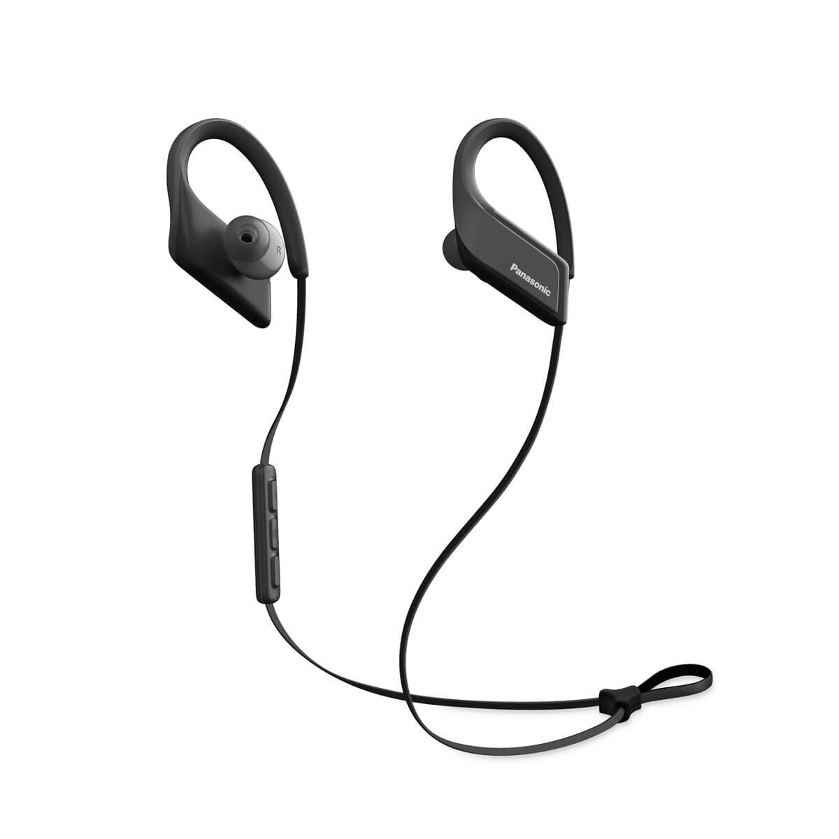 Panasonic – Audífonos Bluetooth RP-BTS35PP – Deportivos – Con clip flexible – Negro RP-BTS35PP-K