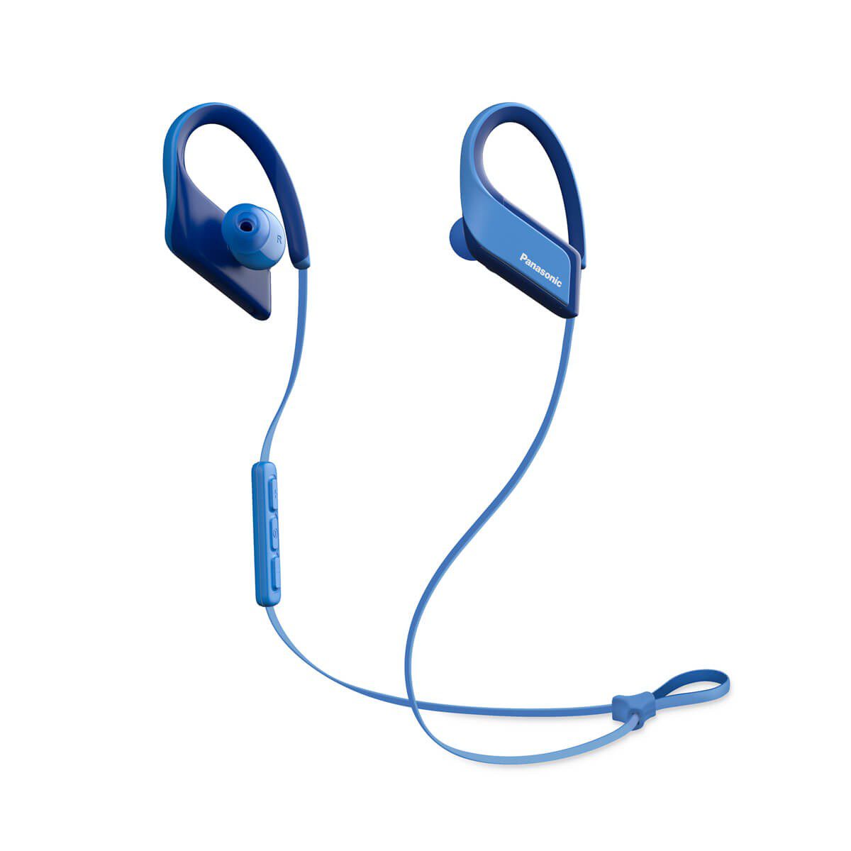 Panasonic – Audífonos Bluetooth RP-BTS35PP – Deportivos – Con clip flexible – Azul RP-BTS35PP-A