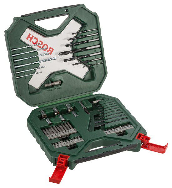 Bosch - Herramienta Set de - X-LINE 60 Piezas - Verde. 2607010611