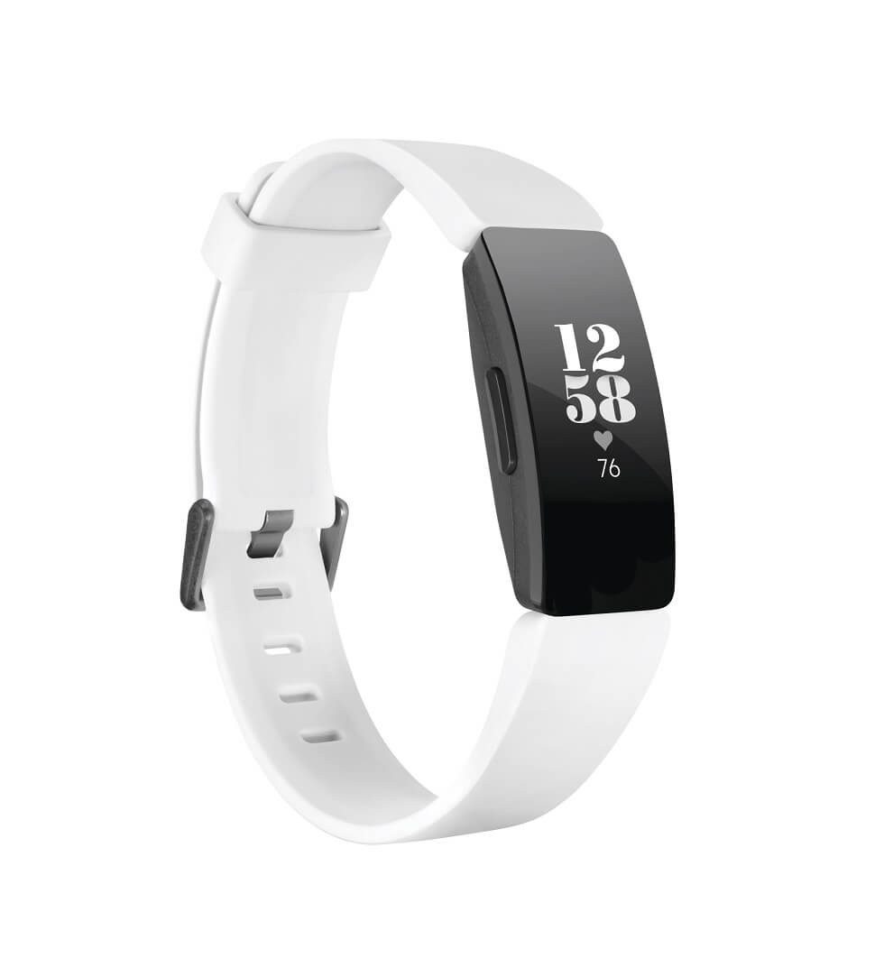 Fitbit – Smartwatch INSPIRE HR – Blanco/Negro FB413BKWT