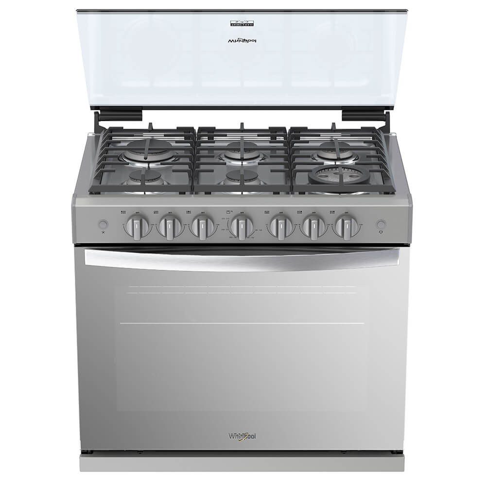 Whirlpool - Estufa Empotrable 30" WER3100D - Gris Acero WER3100D