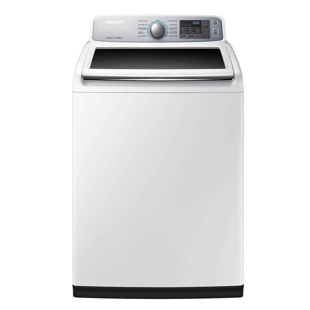 Samsung - Lavadora Carga Superior Smart 24 Kg DVG24R7450W/AX - Blanca DVG24R7450W/AX