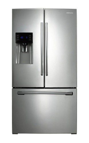 Samsung - Refrigerador French Door 26 Pies Cúbicos RF263BEASL - Acero Inoxidable RF263BEASL