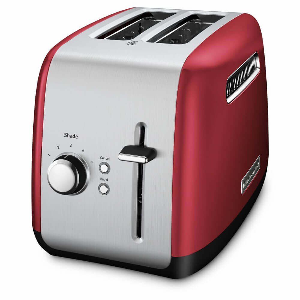 KitchenAid - Tostador 2 Rebanadas Rojo KMT2115ER
