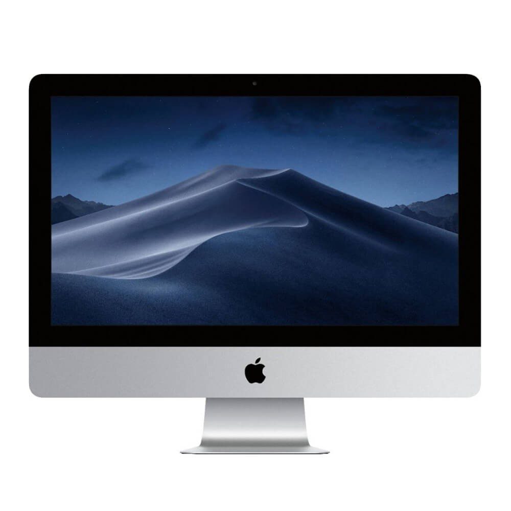 Apple - iMac (último modelo) pantalla Retina 4K de 21.5" - Core i3- Radeon Pro 555X- Memoria 8GB- Disco duro 1TB- Blanco MRT32E