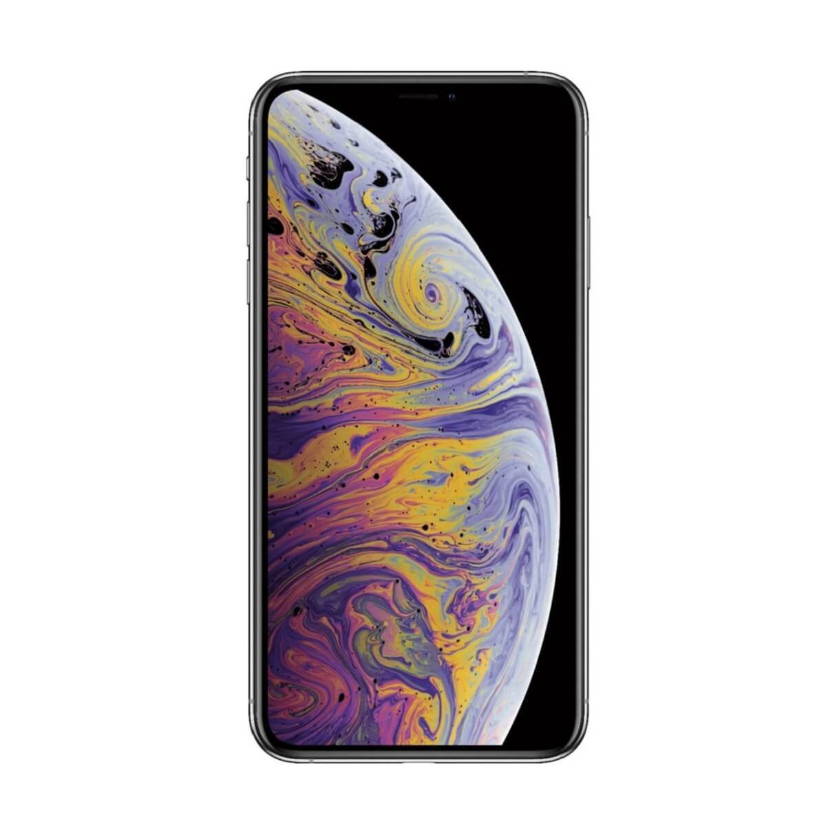 Apple - iPhone XS Max 64 GB - Plata (AT&T) Apple iPhone XS Max