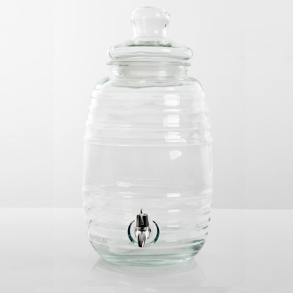 Gibson - Dispensador 2.5 Gl Vidrio Con Tapa 116944.01