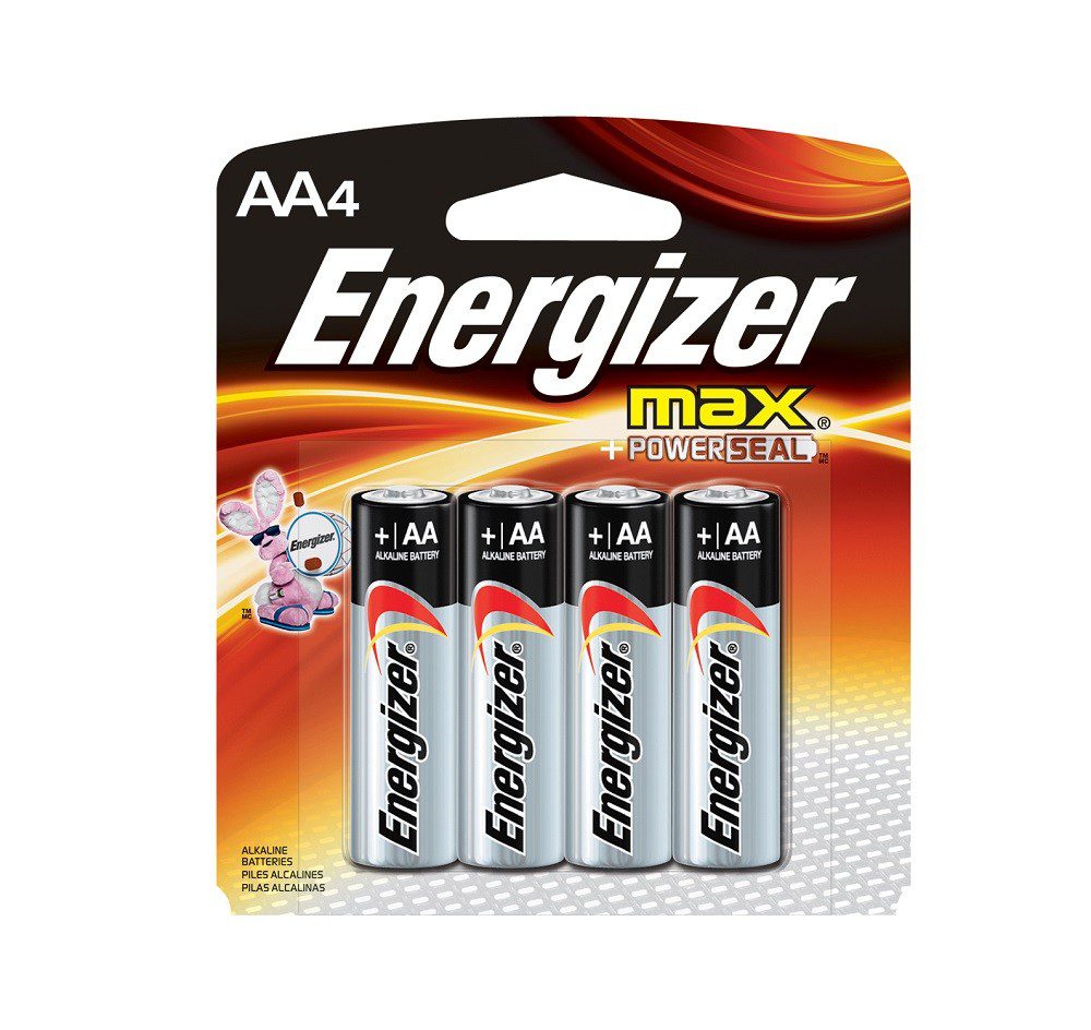 Energizer – Pilas AA MAX – Negro/Gris E91BP4