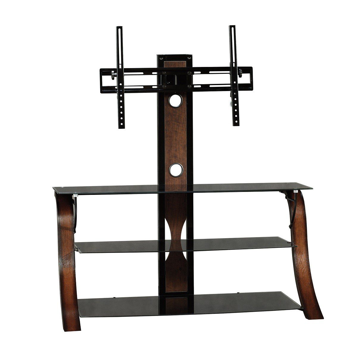 Sauder - Base para TV VEER - Hasta 50" - Café 413906