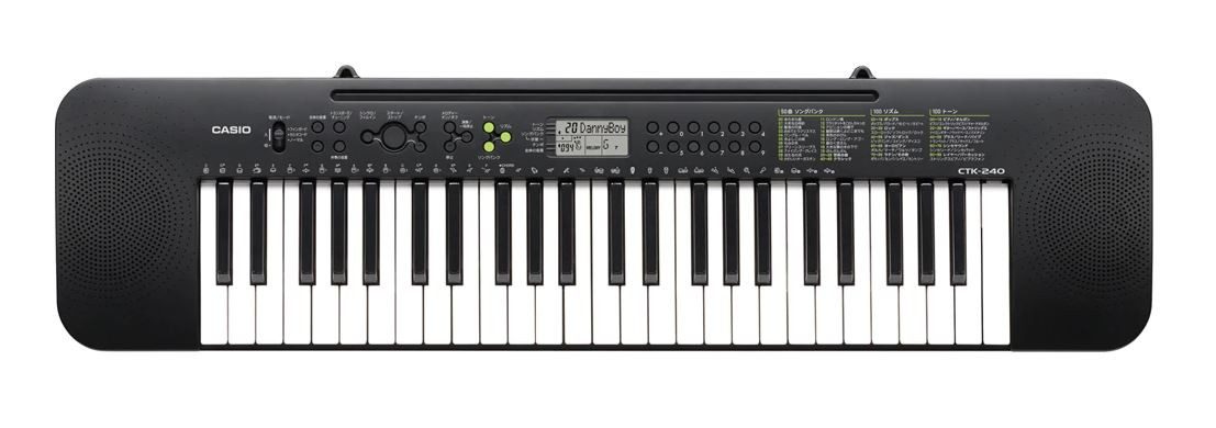 Casio - Teclado semiprofesional CTK-240 - Negro CTK-240