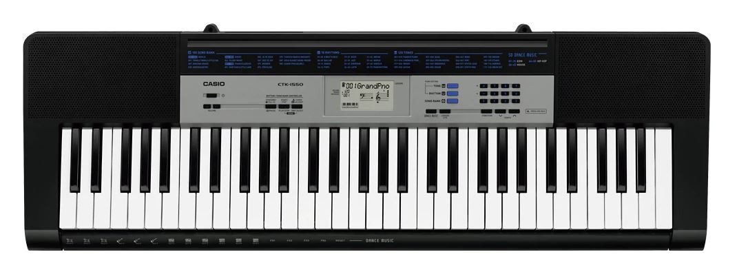 Casio - Teclado CTK-1550 - Negro CTK-1550