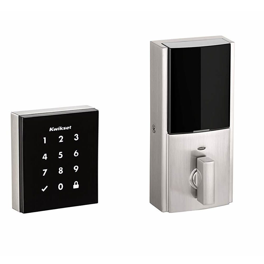 Kwikset - Cerrojo LED digital Obsidian - Niquel 99530-001