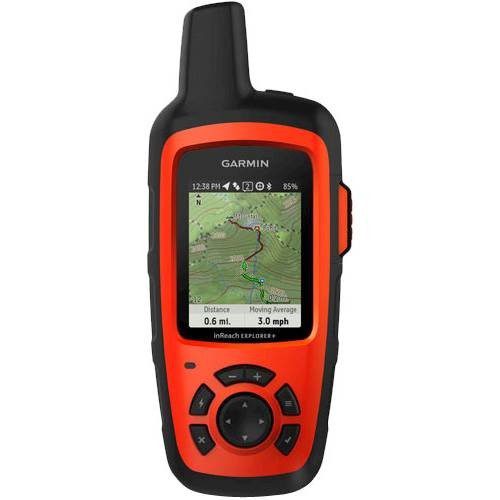 Garmin - Comunicador satelital InReach Explorer+ - Negro/Naranja 010-01735-14