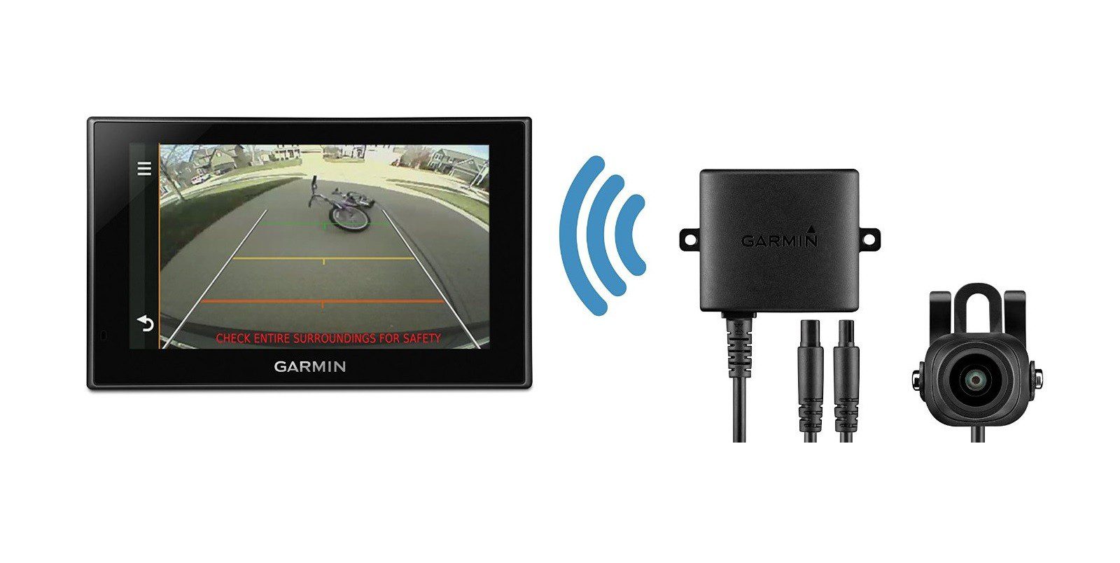 Garmin - Cámara de seguridad trasera inalámbrica - Negro 010-12242-10