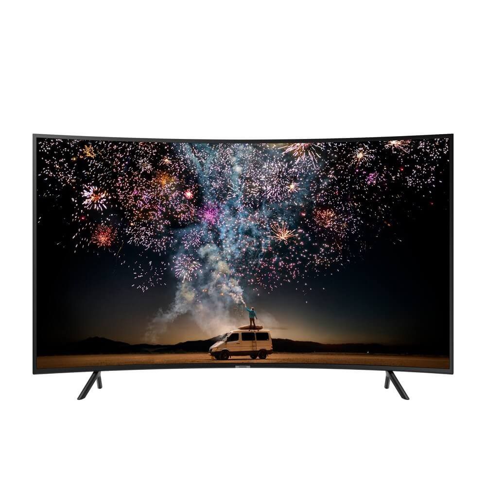 Samsung - Pantalla de 55" - Curva - Ultra HD 4K - HDR - Smart TV - UN55RU7300FXZ - Negro UN55RU7300FXZX