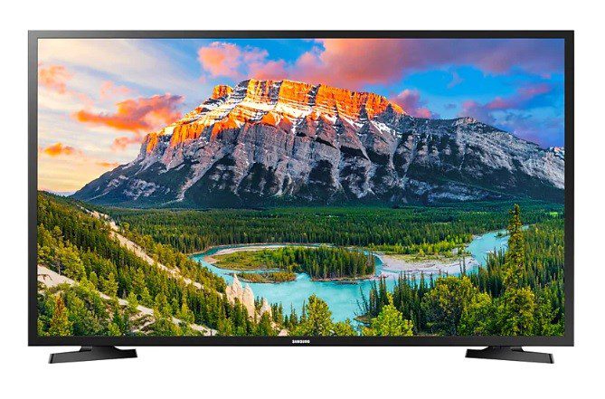 Samsung – Pantalla de 43” J5290 FHD Smart TV – Negro UN43J5290AFXZX