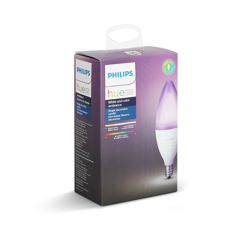 Philips - Vela Hue Color 6W E12 - Color 929000000000