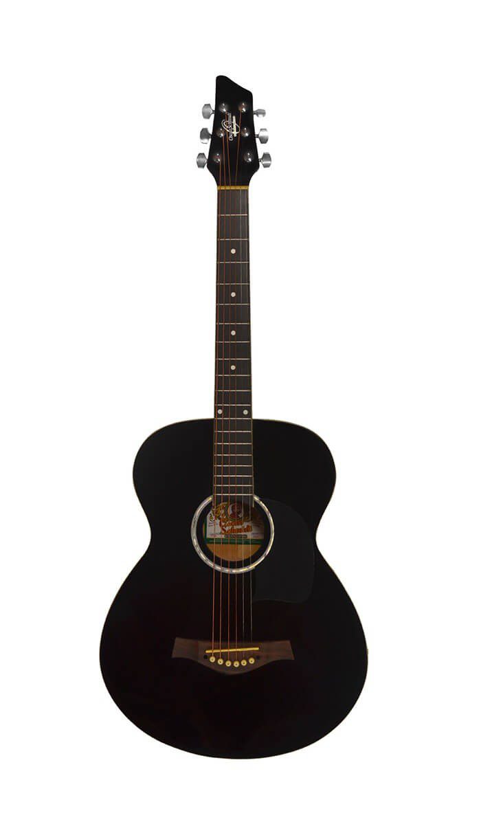 Oscar Schmidt - Guitarra electroacústica OA10E - Negro OA10E