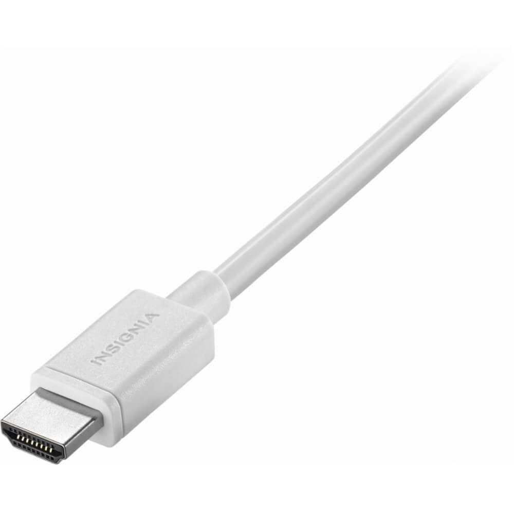 Insignia - Cable HDMI 4K de 1.8 mts - Blanco NS-HG06507W