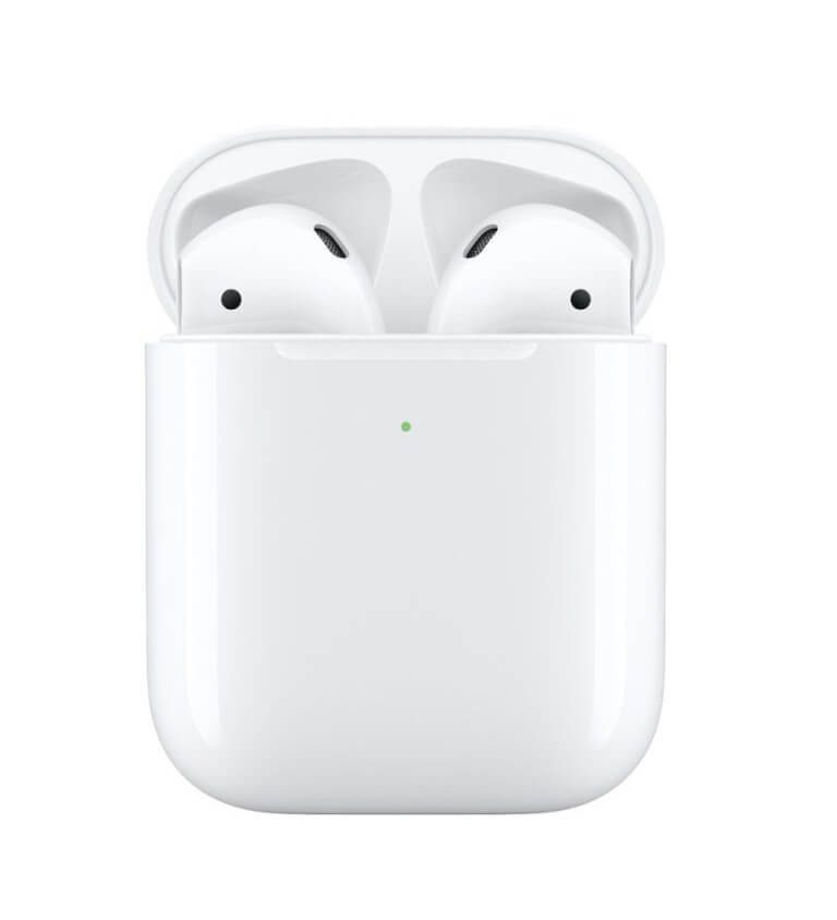 Apple - Audífonos Bluetooth - AirPods 2da generación con estuche inalámbrico – Blanco MRXJ2BE/A