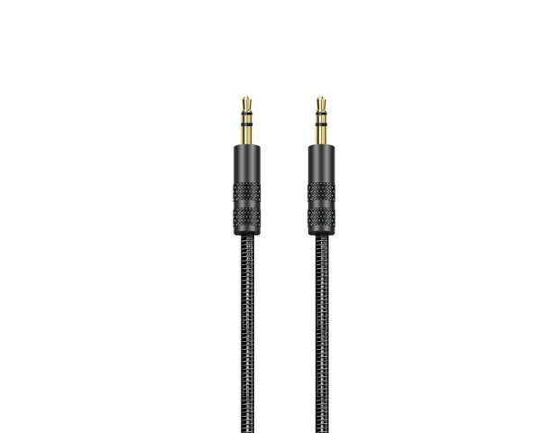 Sync Ray - Cable Auxiliar Reforzado 3.5 mm -  SR-AC45 - Negro SR-AC45