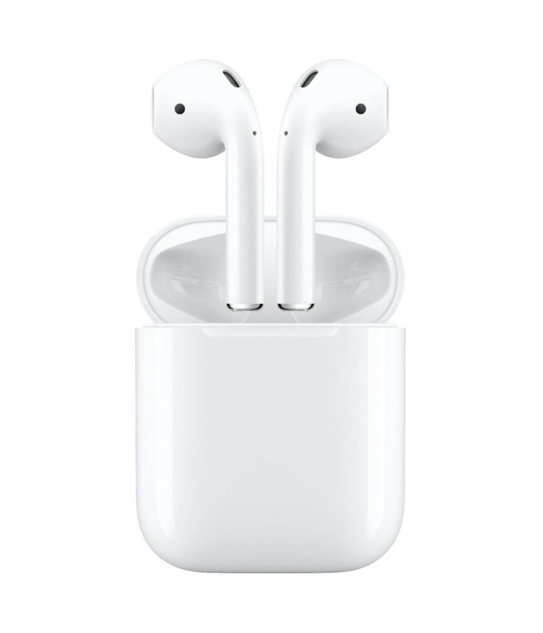 Apple - Audífonos Bluetooth - AirPods 2da generación con recarga Lightning – Blanco MV7N2BE/A