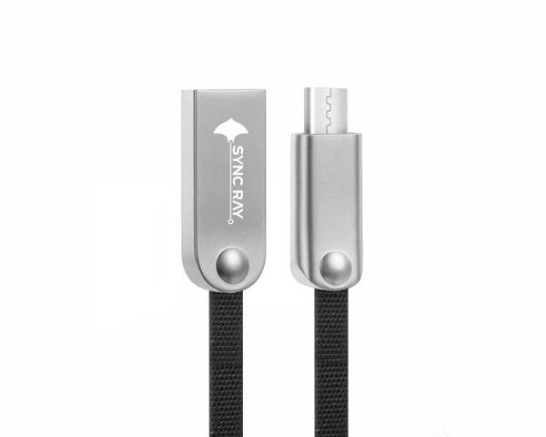 Sync Ray -  Cable TPE Reforzado Micro USB - SR-TPE44 - Negro SR-TPE44