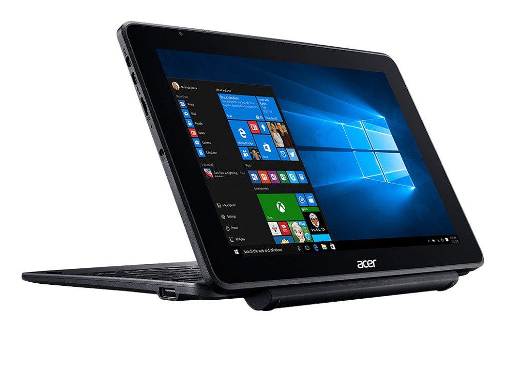 Acer - Laptop S1003-1622 de 10.1" - Intel Atom - Memoria de 2 GB - Unidad de estado sólido de 32 GB - Gris NT.LCQAL.007