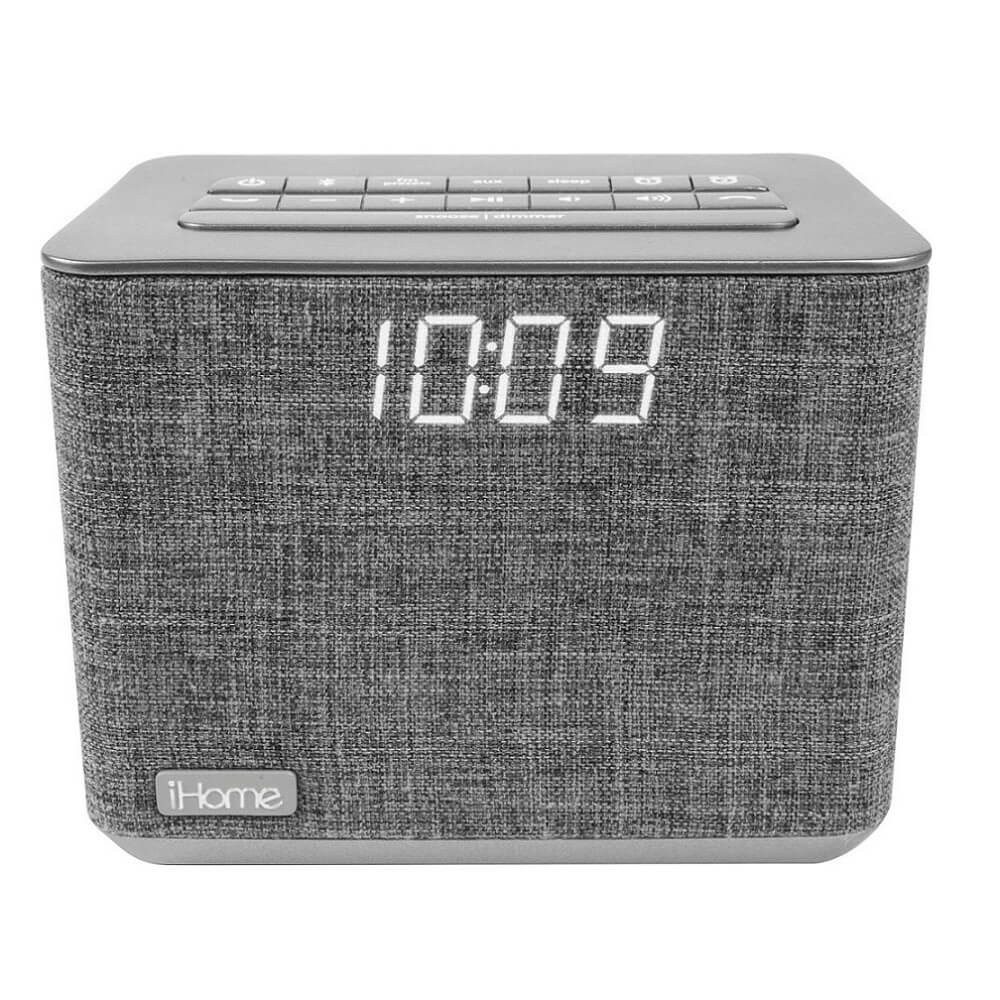 iHome - Reloj despertador IBT232 - Gris IBT232