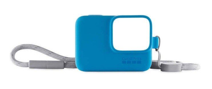 GoPro – Funda y correa – Azul ACSST-003