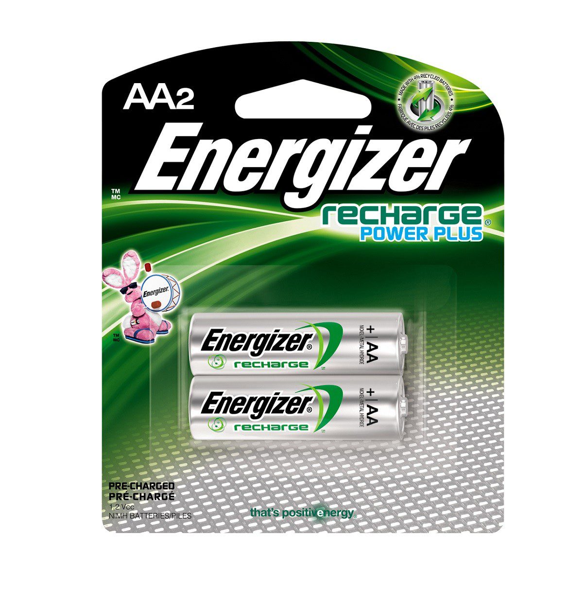 Energizer - Pila recargable AA (2pzas) NH15UBP-2