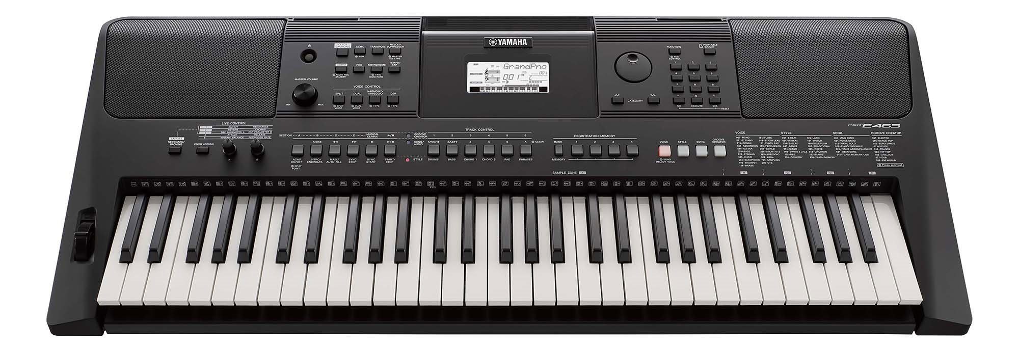 Yamaha - Teclado portátil SPSRE463 - Negro SPSRE463