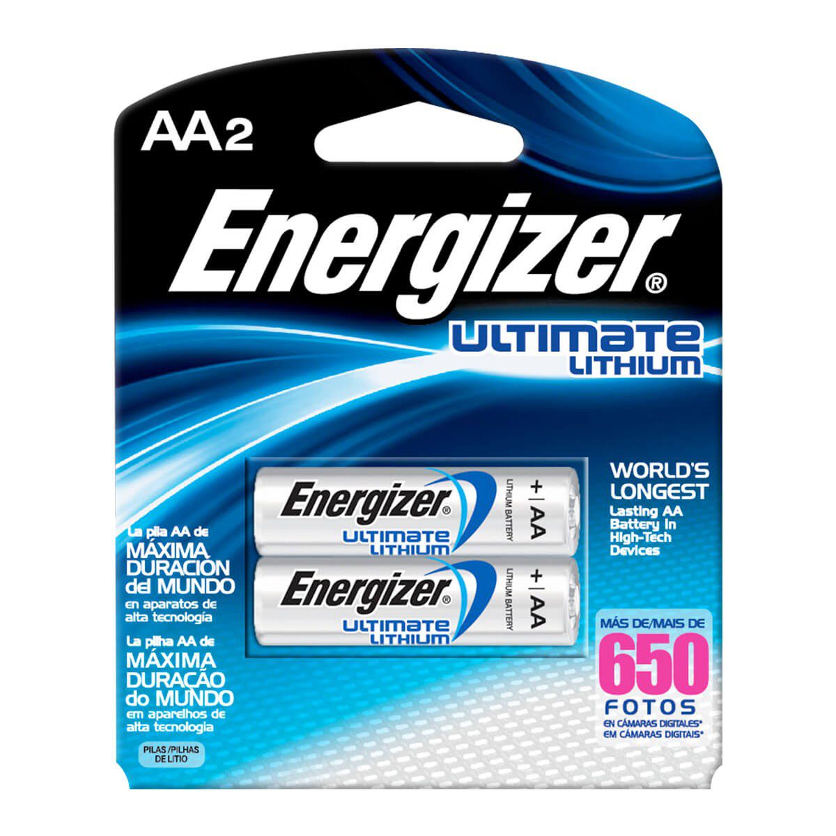 Energizer Litio AA 2 L91BP-2