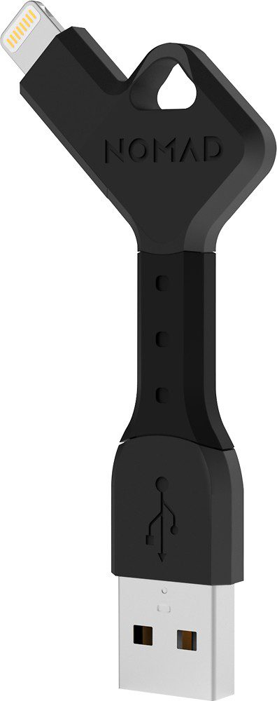 NOMAD - Cable Lightning Key Ultra portátil - Negro nomadkey-lightning-001