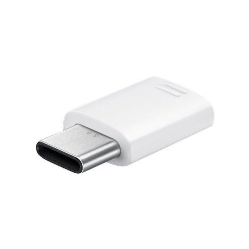 Samsung - Adaptador Micro USB a USB tipo C - Blanco EE-GN930BWEGMX